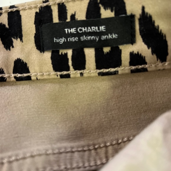 JOE'S JEANS The Charlie Ankle Denim Animal Print Jeans Size 30 NWT - Picture 6 of 7